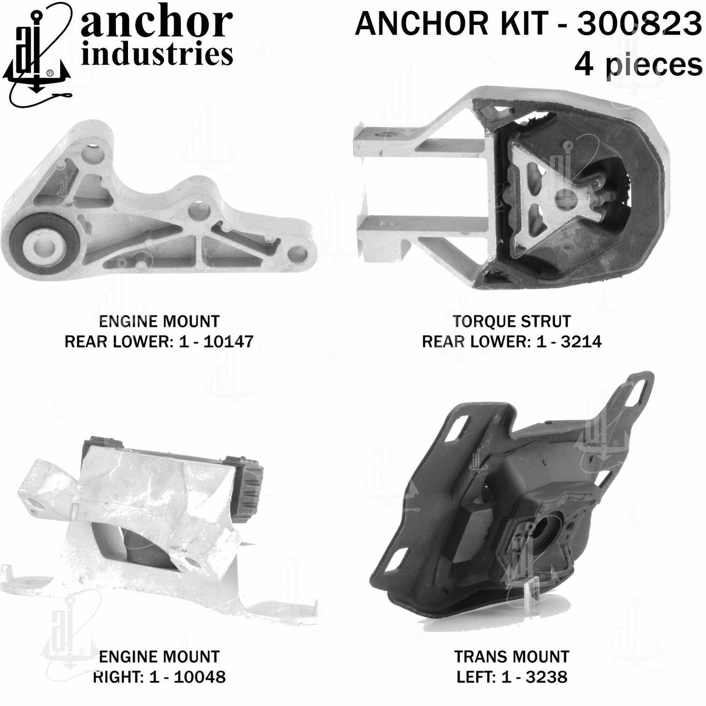 Anchor Engine Mount Kit 300823