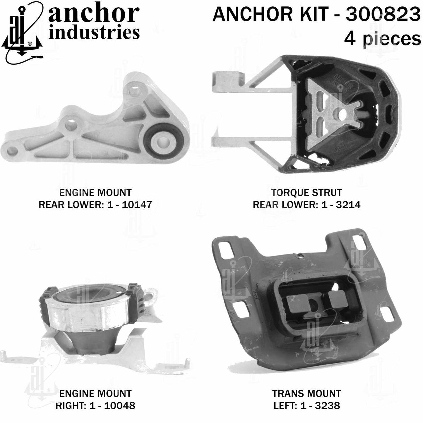 Anchor Engine Mount Kit 300823