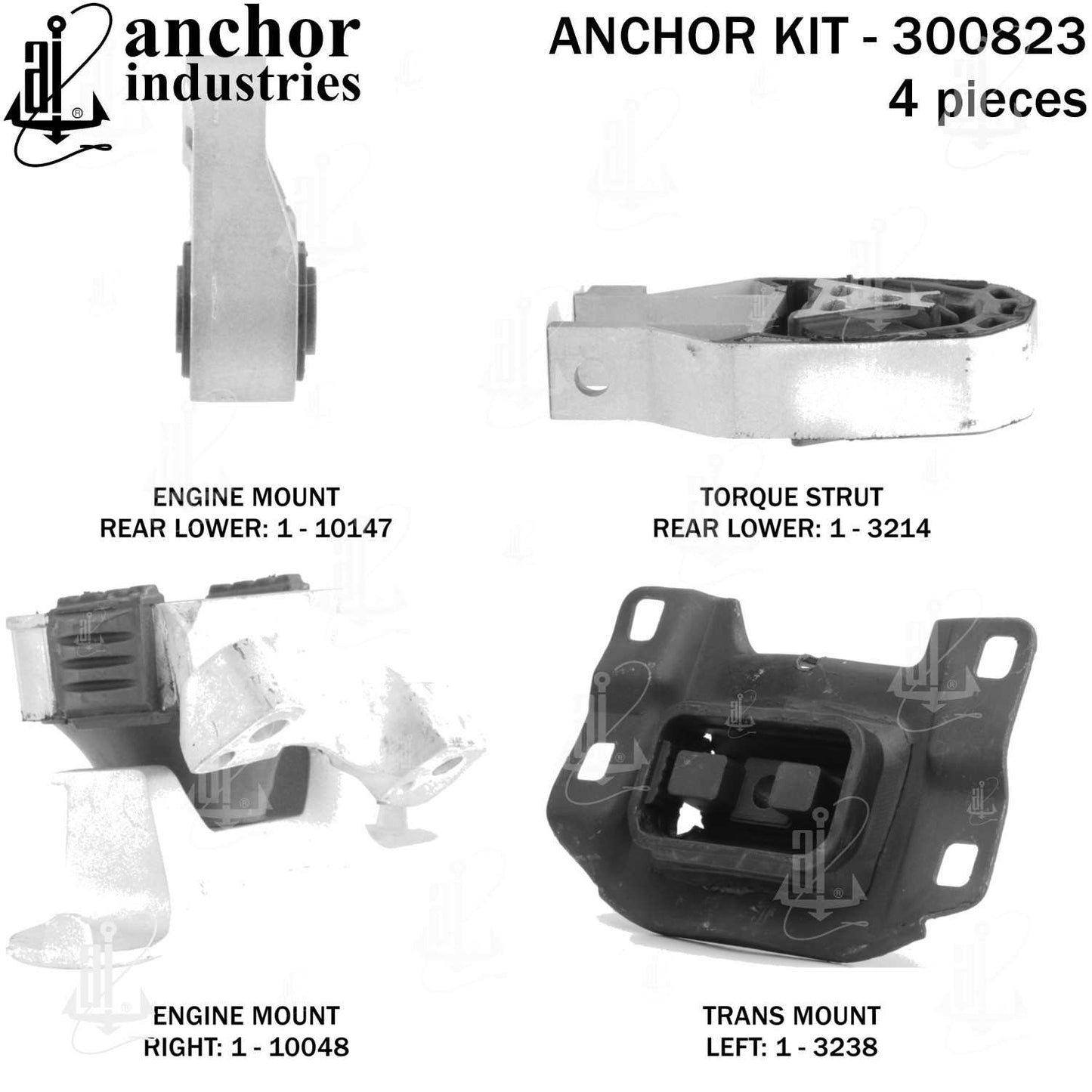 Anchor Engine Mount Kit 300823