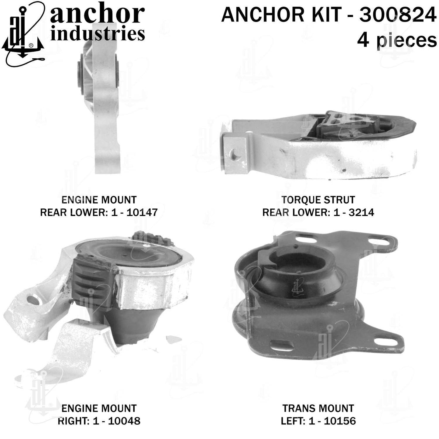 Anchor Engine Mount Kit 300824