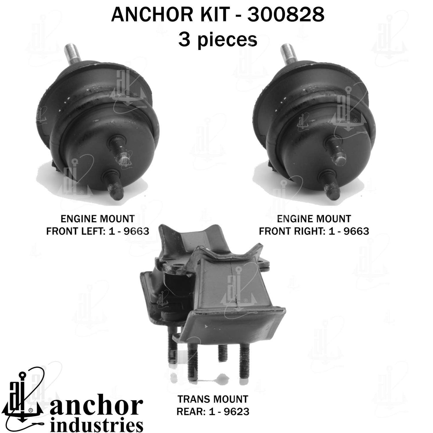 Anchor Engine Mount Kit 300828