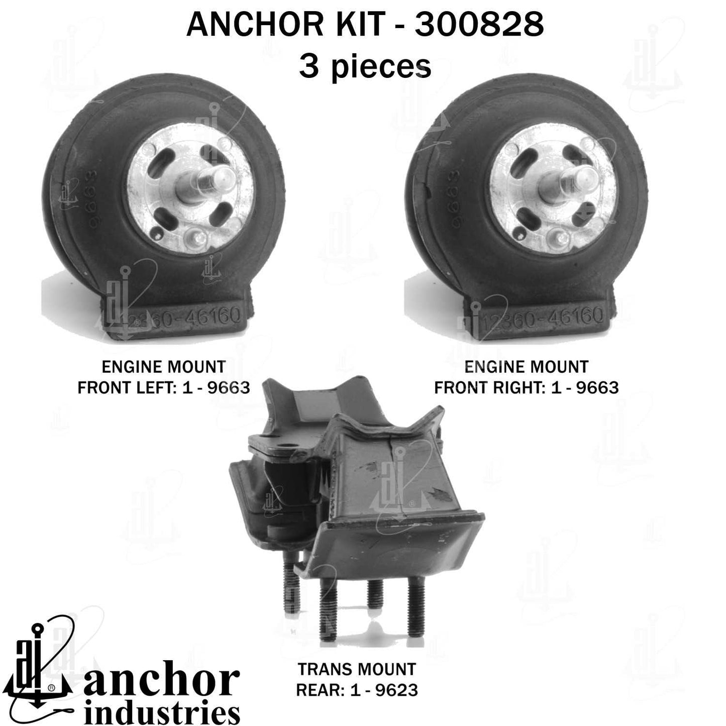 Anchor Engine Mount Kit 300828