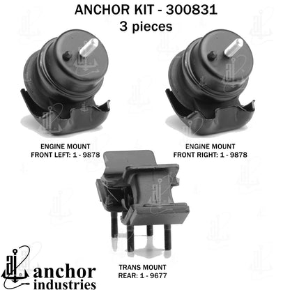 Anchor Mounts Engine Mount Kit 300831 image 3