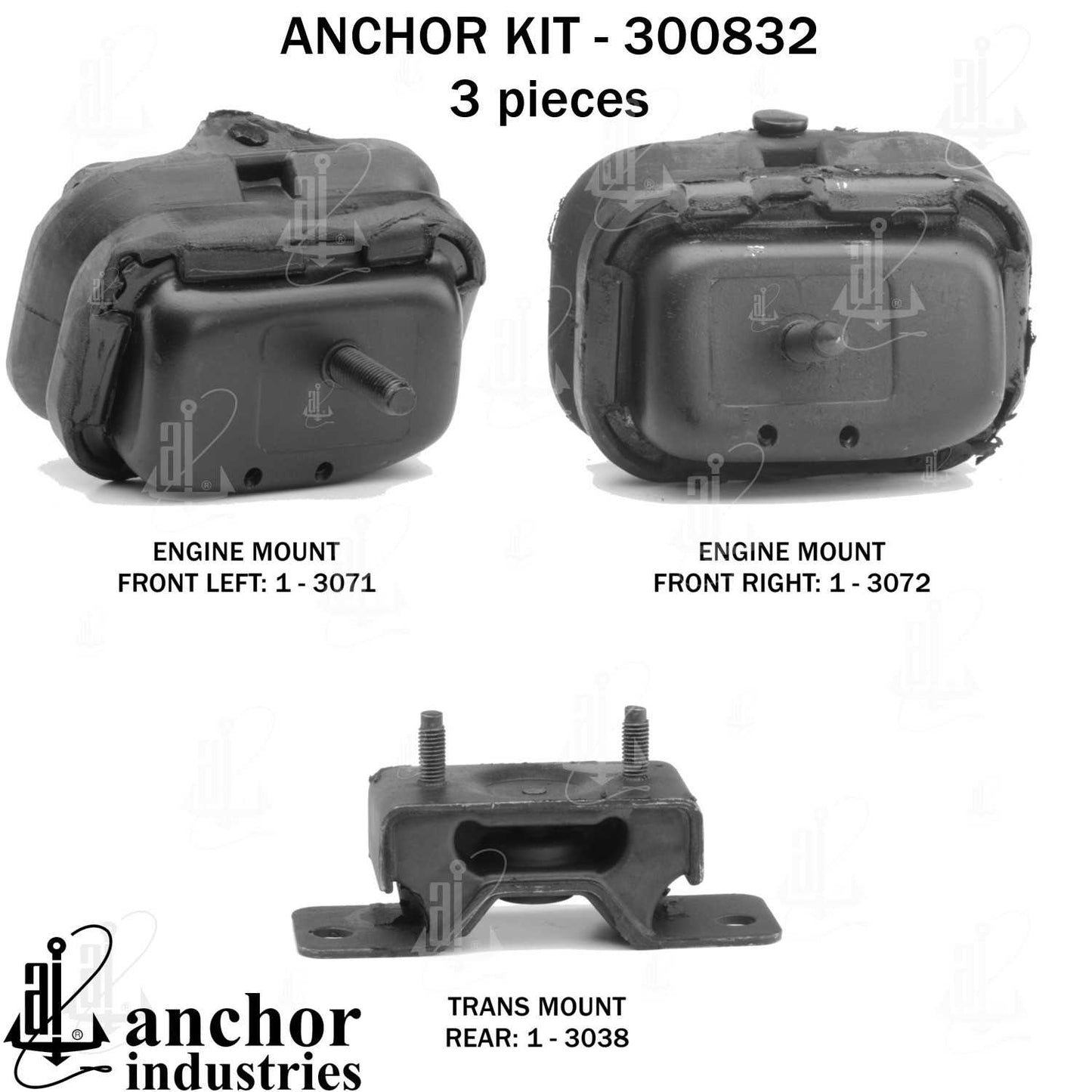 Anchor Engine Mount Kit 300832