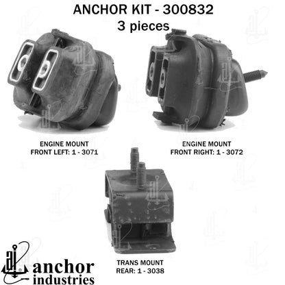 Anchor Engine Mount Kit 300832