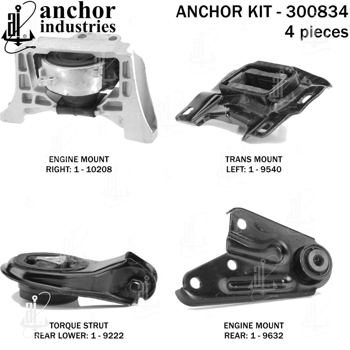 Anchor Engine Mount Kit 300834