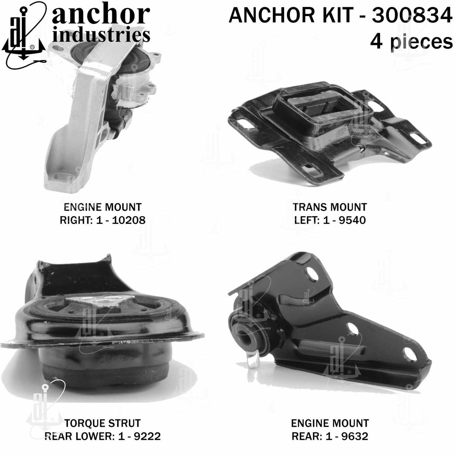 Anchor Engine Mount Kit 300834