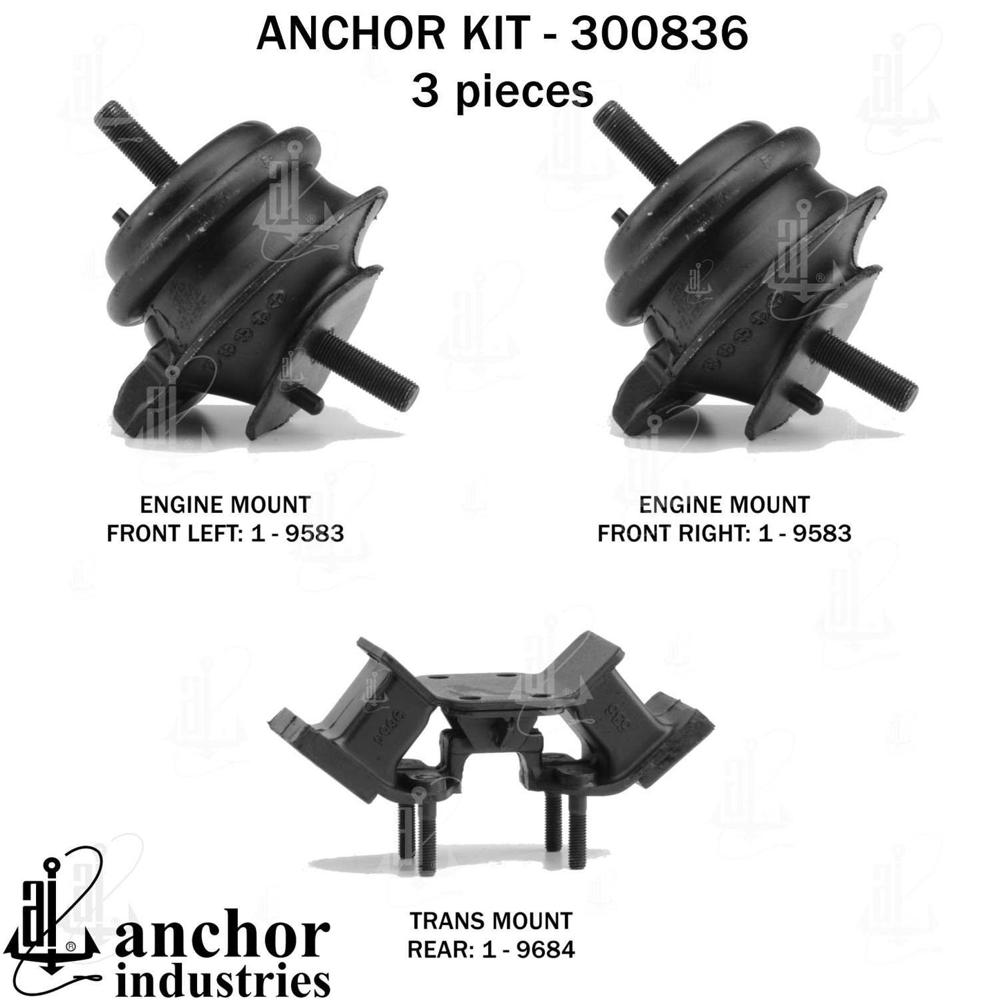 Anchor Engine Mount Kit 300836