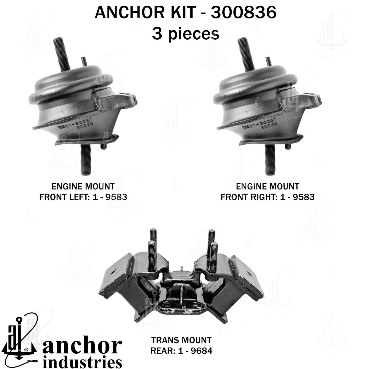 Anchor Engine Mount Kit 300836
