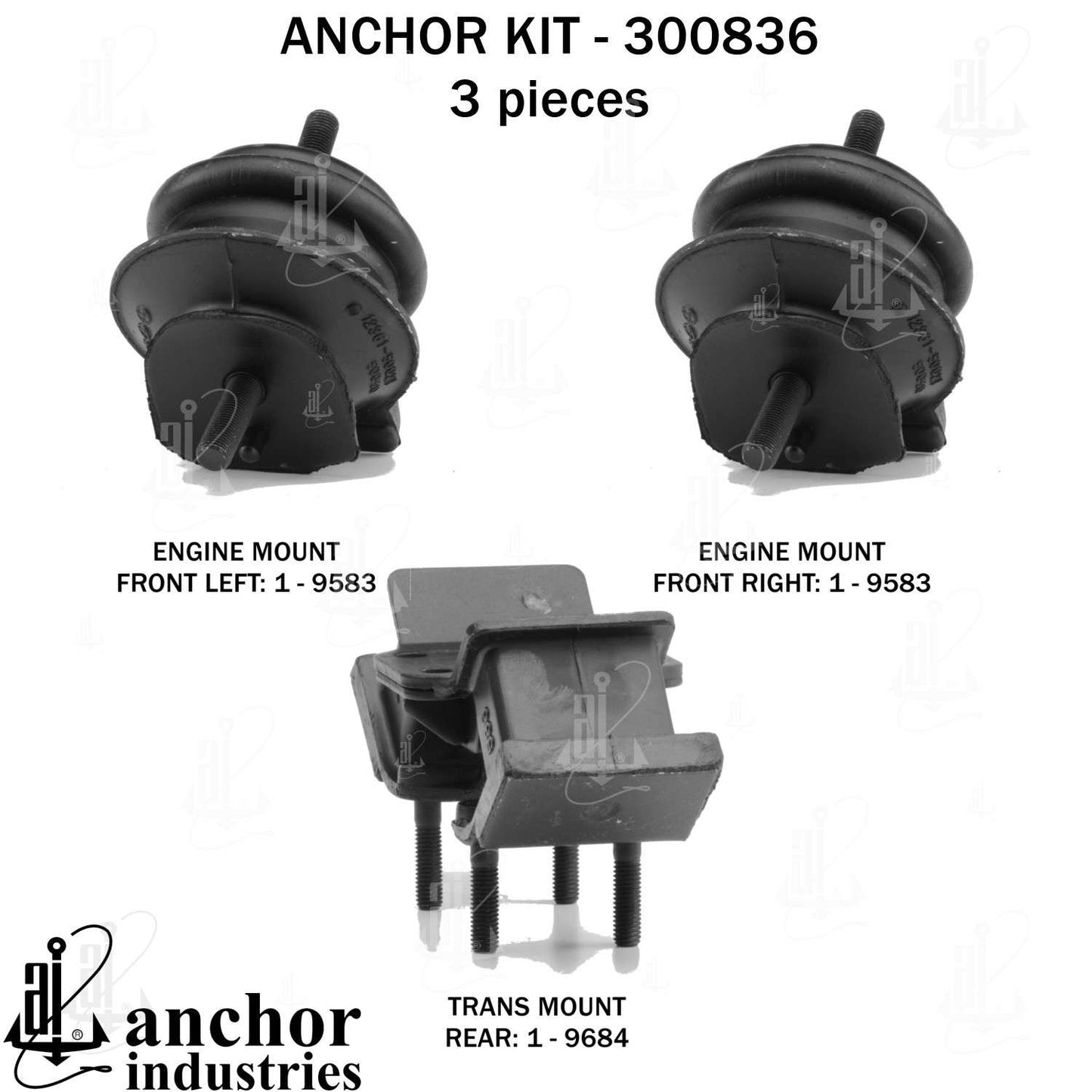 Anchor Engine Mount Kit 300836