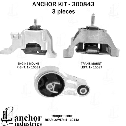 Anchor Mounts Engine Mount Kit 300843 image 5