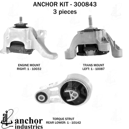 Anchor Mounts Engine Mount Kit 300843 main image