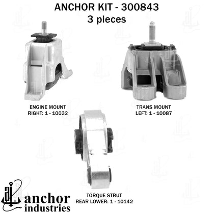 Anchor Mounts Engine Mount Kit 300843 image 4