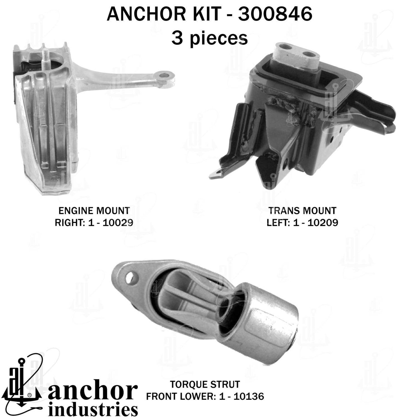 Anchor Engine Mount Kit 300846
