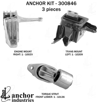 Anchor Engine Mount Kit 300846