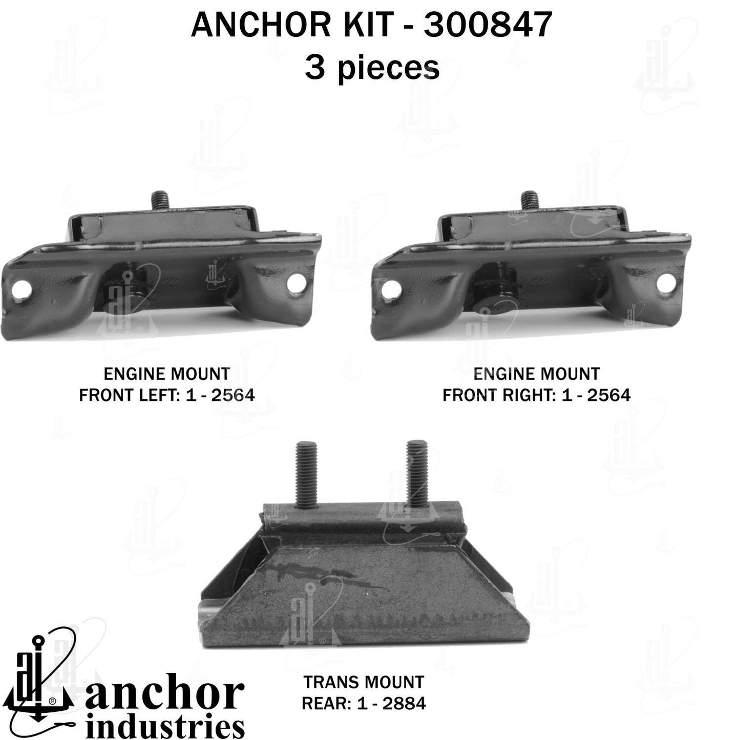 Anchor Engine Mount Kit 300847