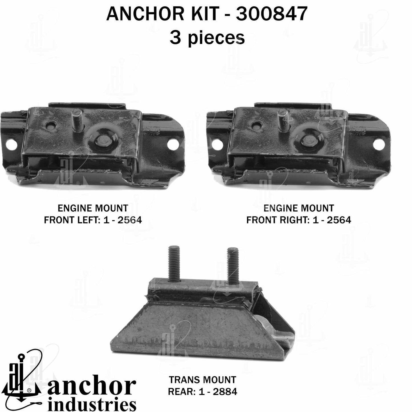 Anchor Engine Mount Kit 300847