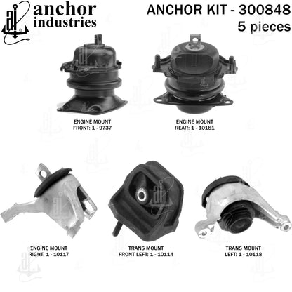 Anchor Mounts Engine Mount Kit 300848 image 5
