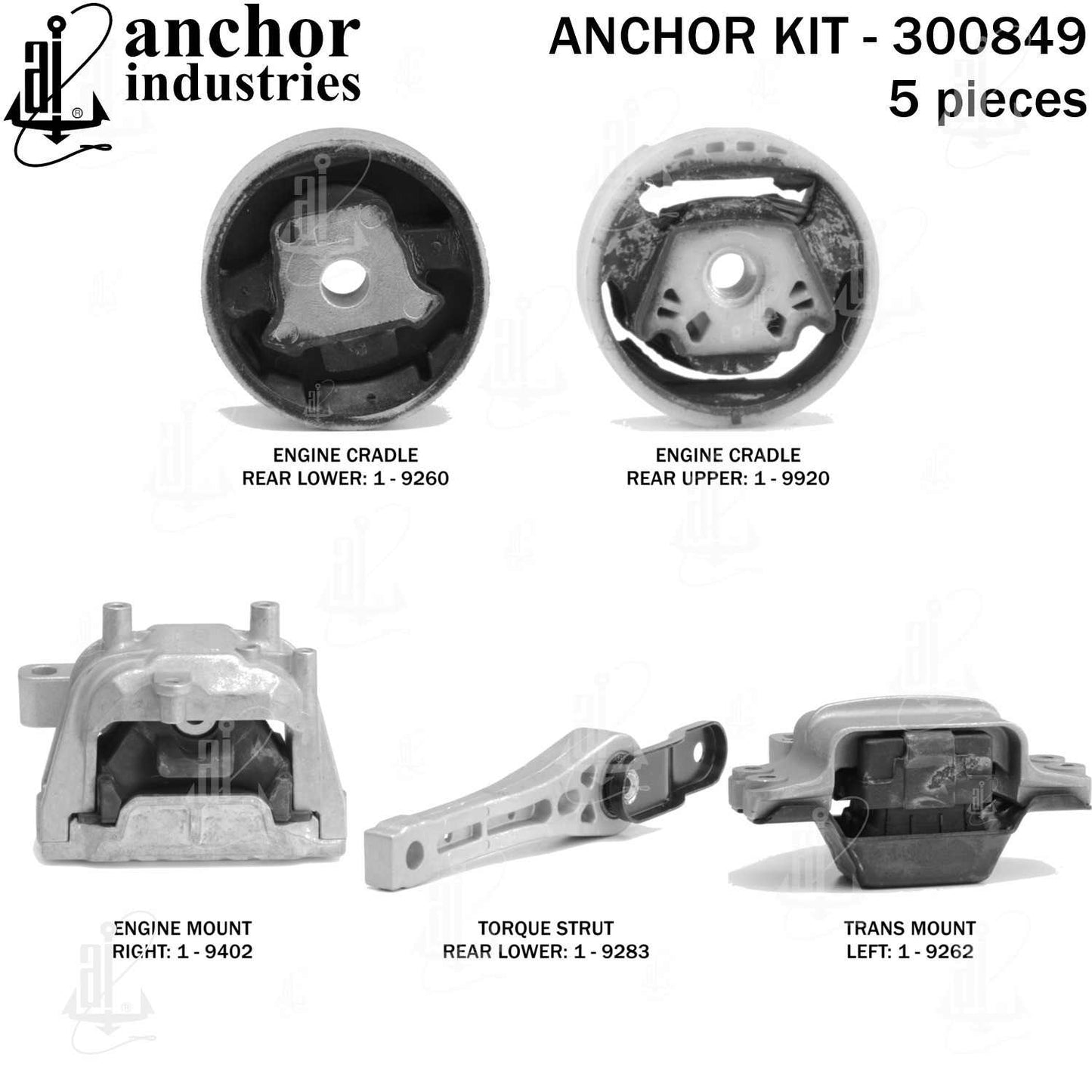 Anchor Engine Mount Kit 300849