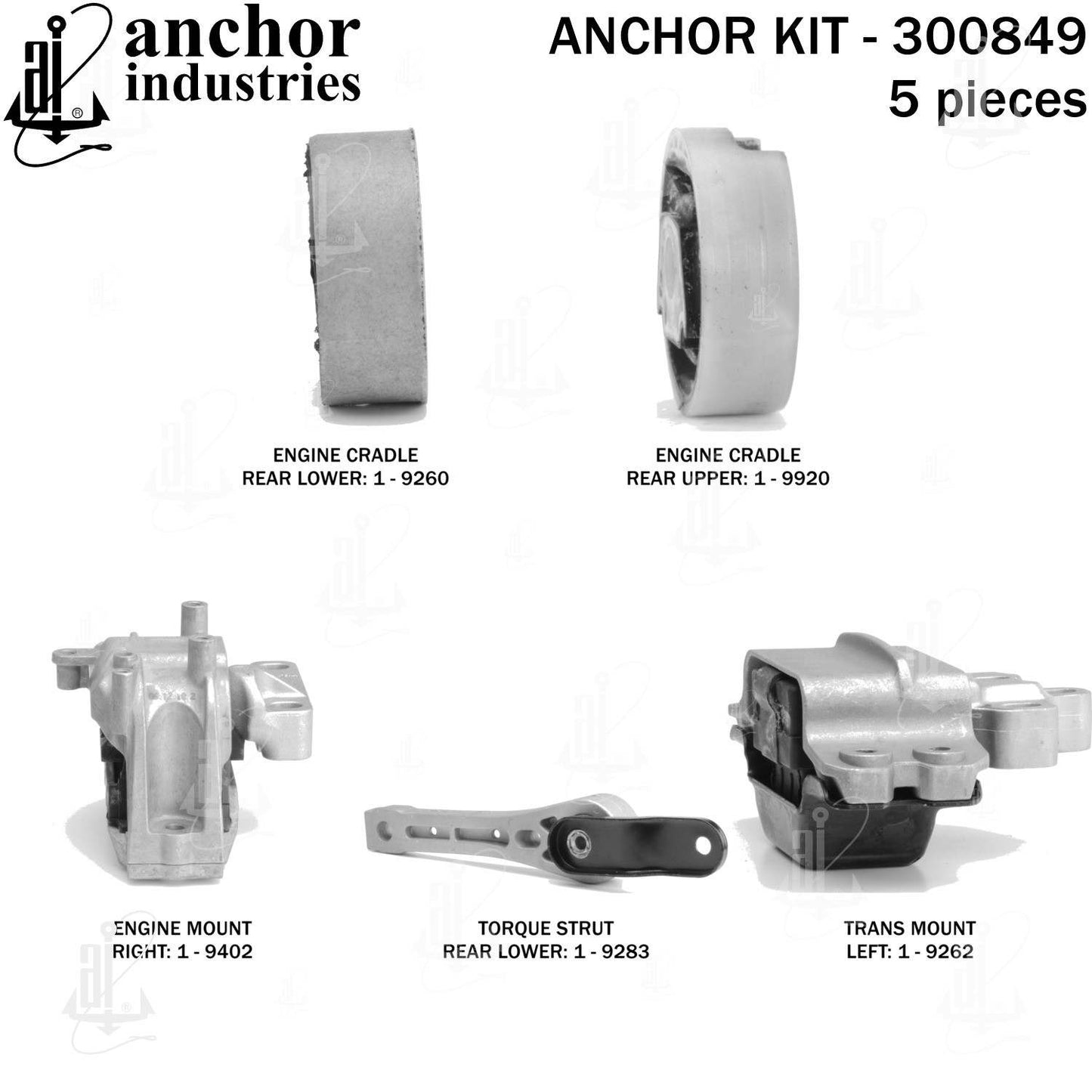 Anchor Engine Mount Kit 300849