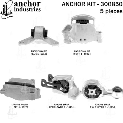 Anchor Mounts Engine Mount Kit 300850 image 5