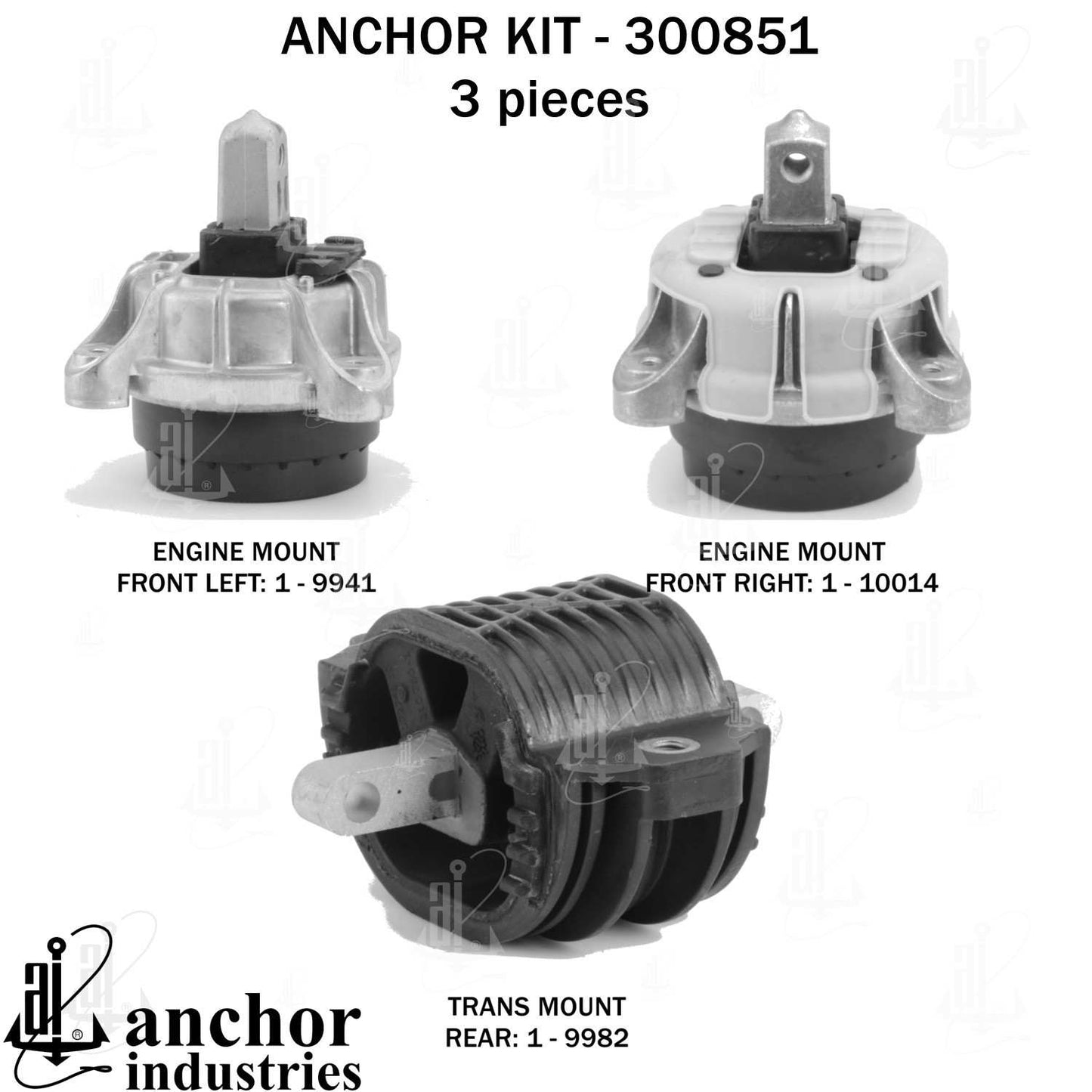 Anchor Engine Mount Kit 300851