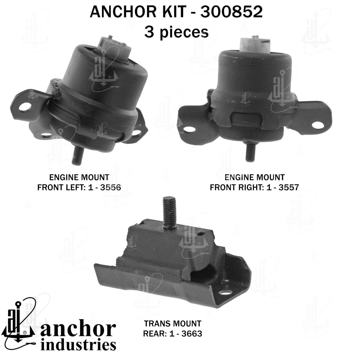 Anchor Engine Mount Kit 300852