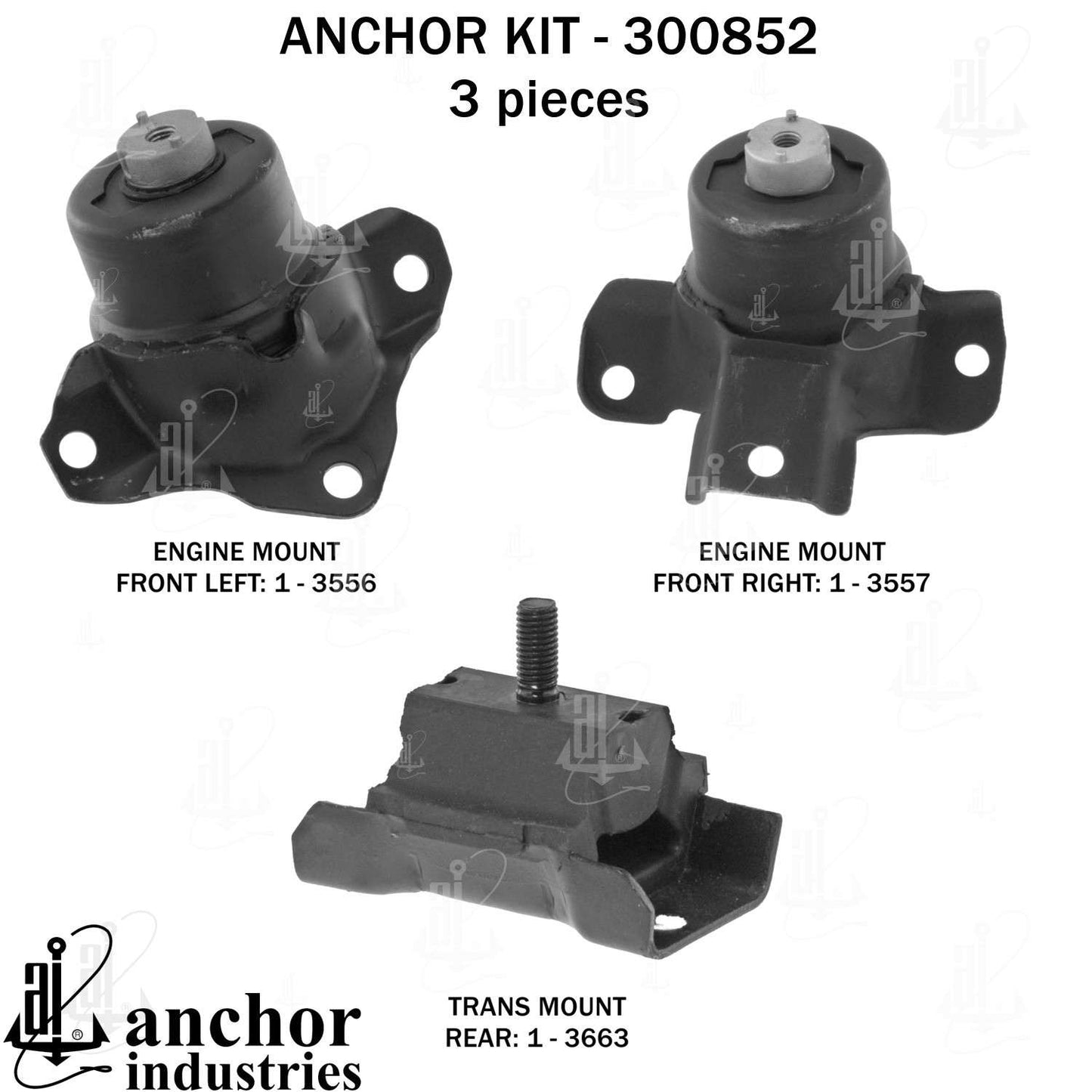Anchor Engine Mount Kit 300852