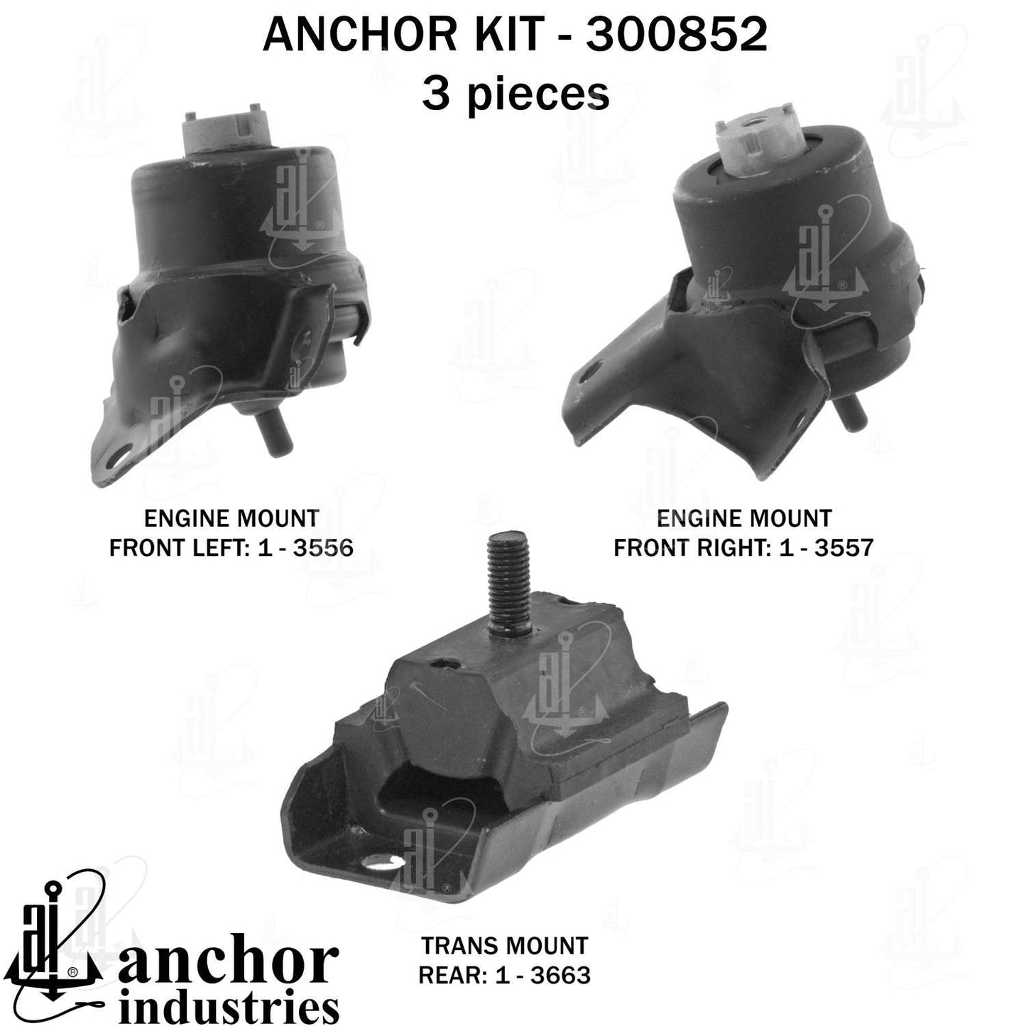 Anchor Engine Mount Kit 300852