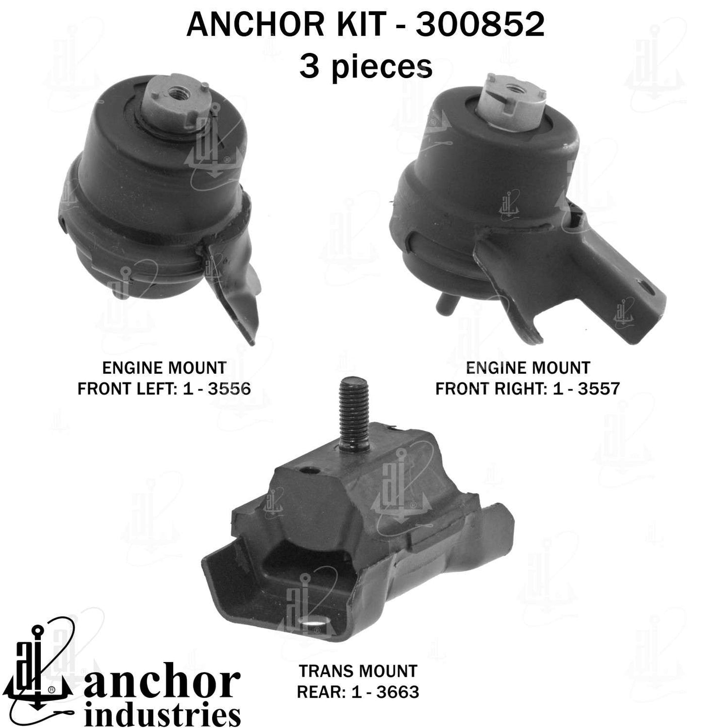 Anchor Engine Mount Kit 300852