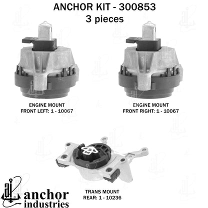 Anchor Mounts Engine Mount Kit 300853 image 3