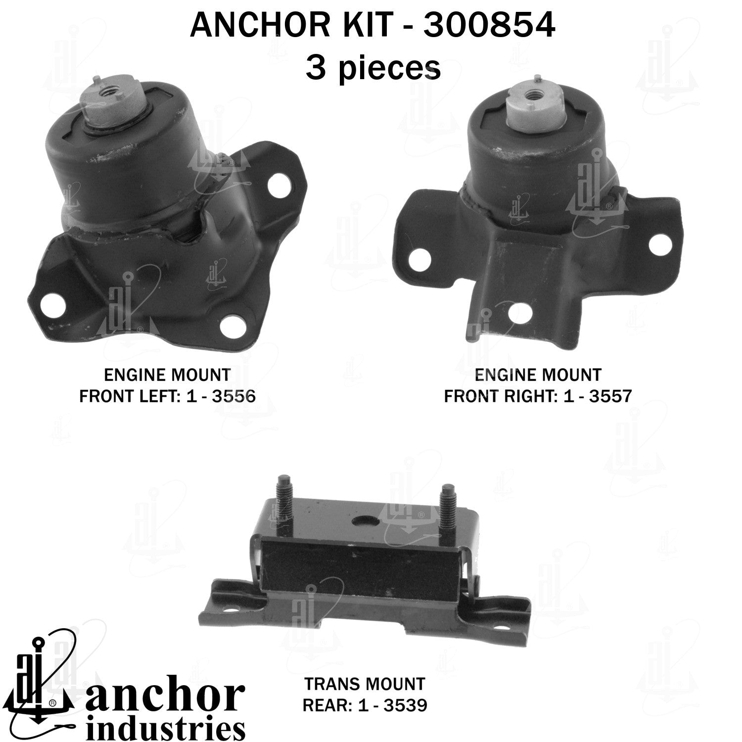 Anchor Mounts Engine Mount Kit 300854 main image
