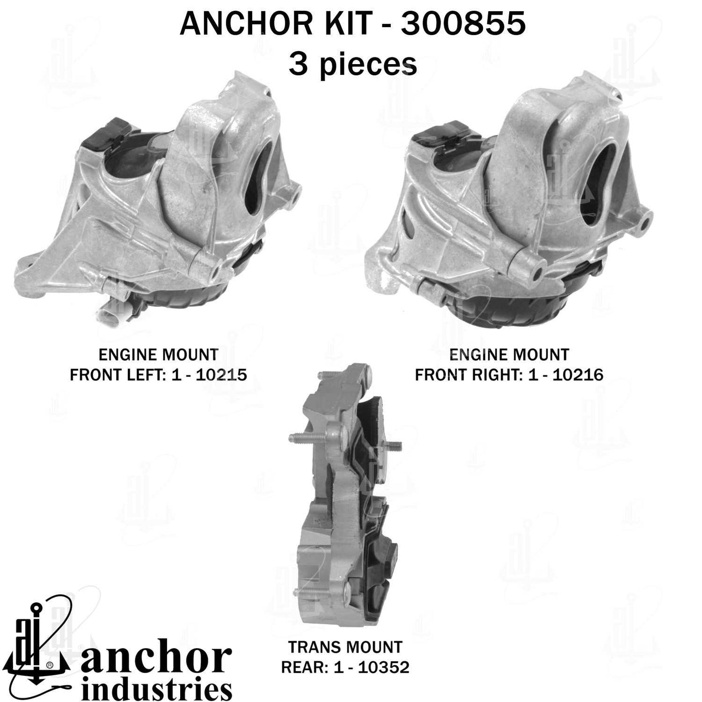 Anchor Engine Mount Kit 300855