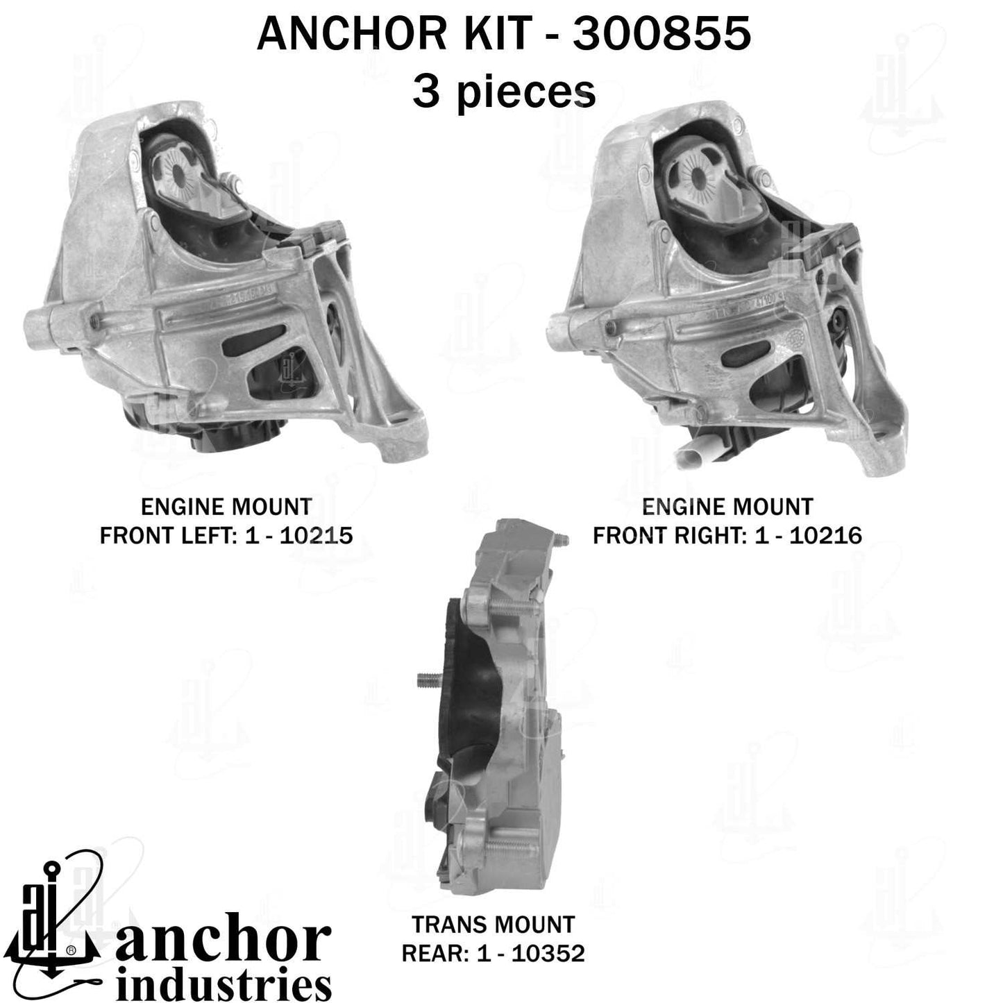 Anchor Engine Mount Kit 300855