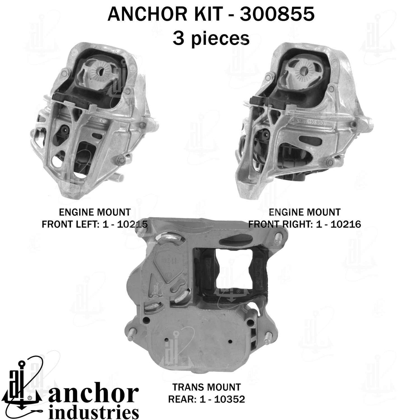 Anchor Engine Mount Kit 300855