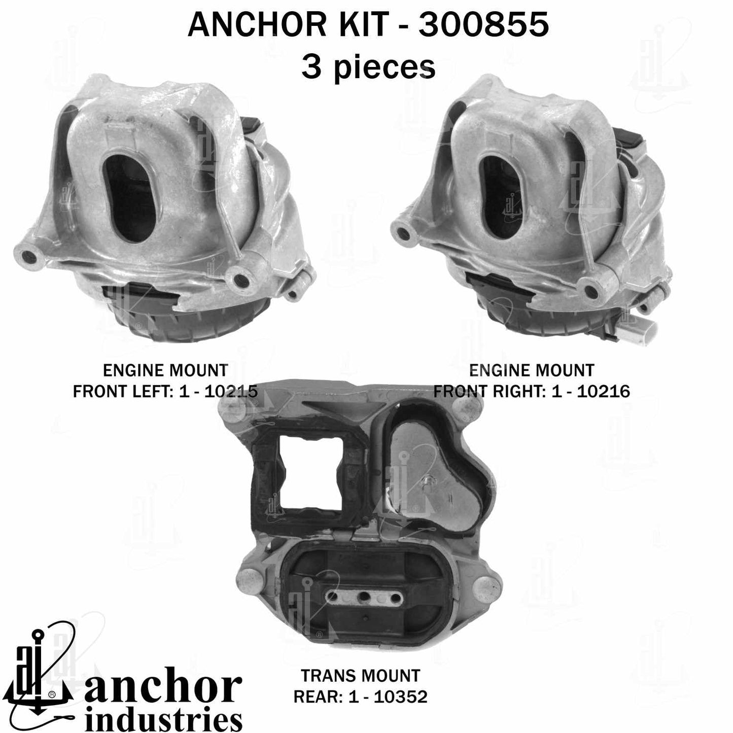 Anchor Engine Mount Kit 300855