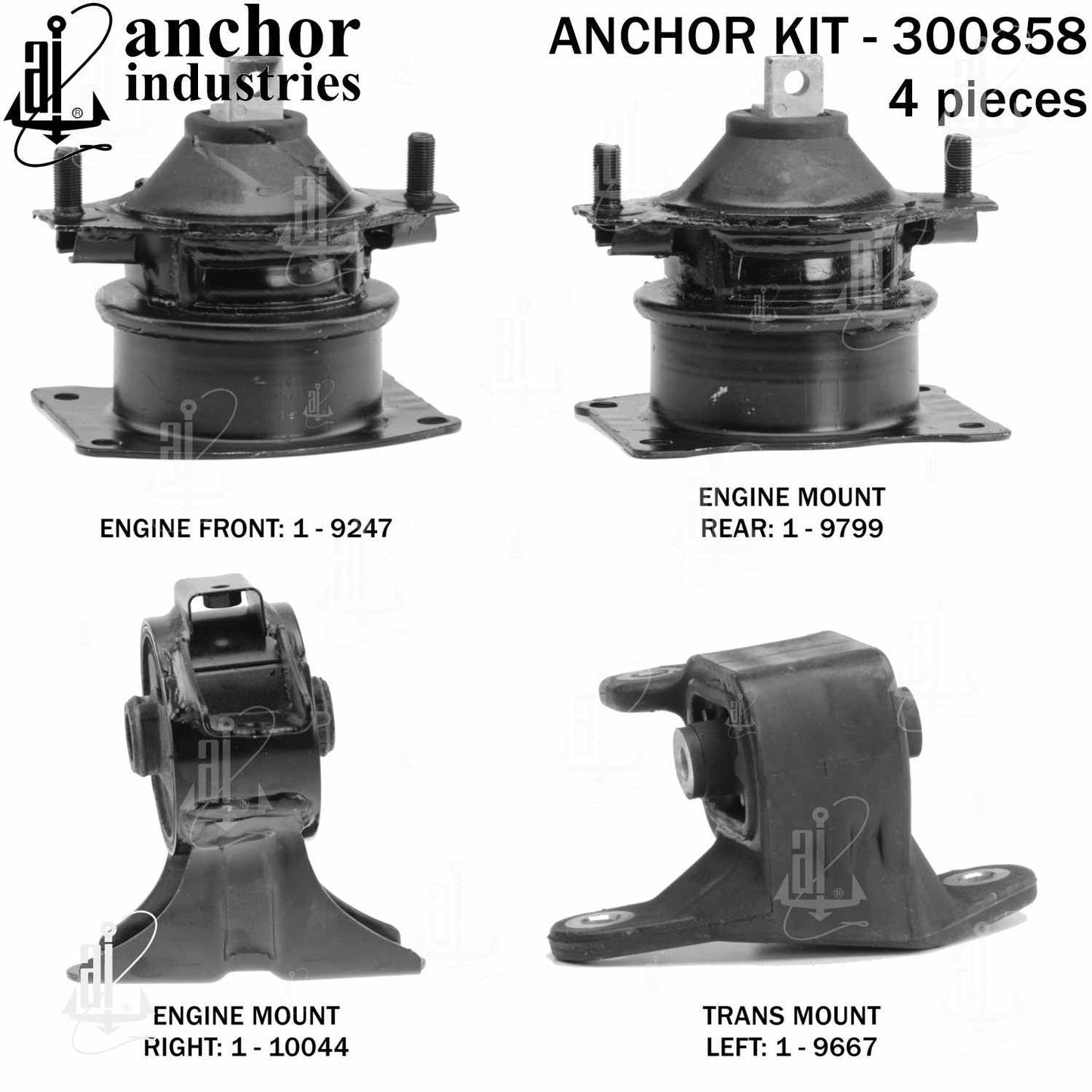 Anchor Engine Mount Kit 300858