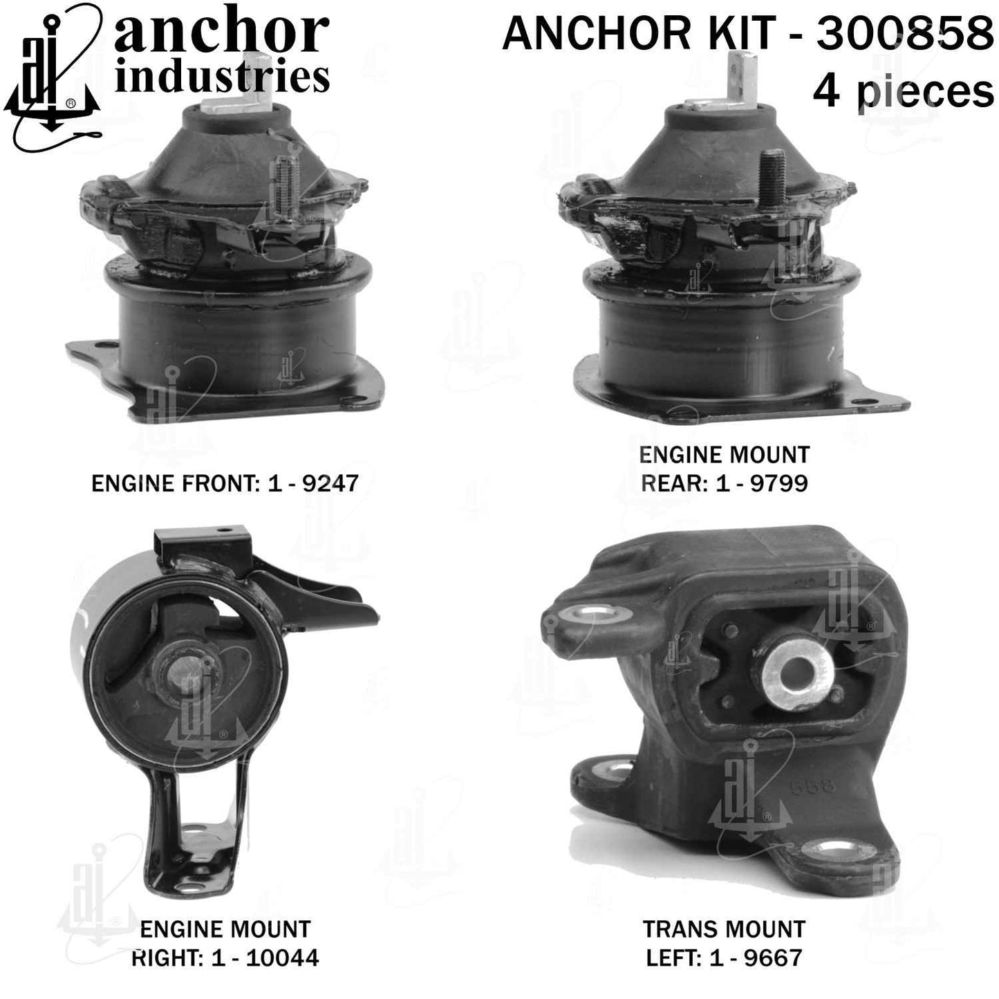 Anchor Engine Mount Kit 300858