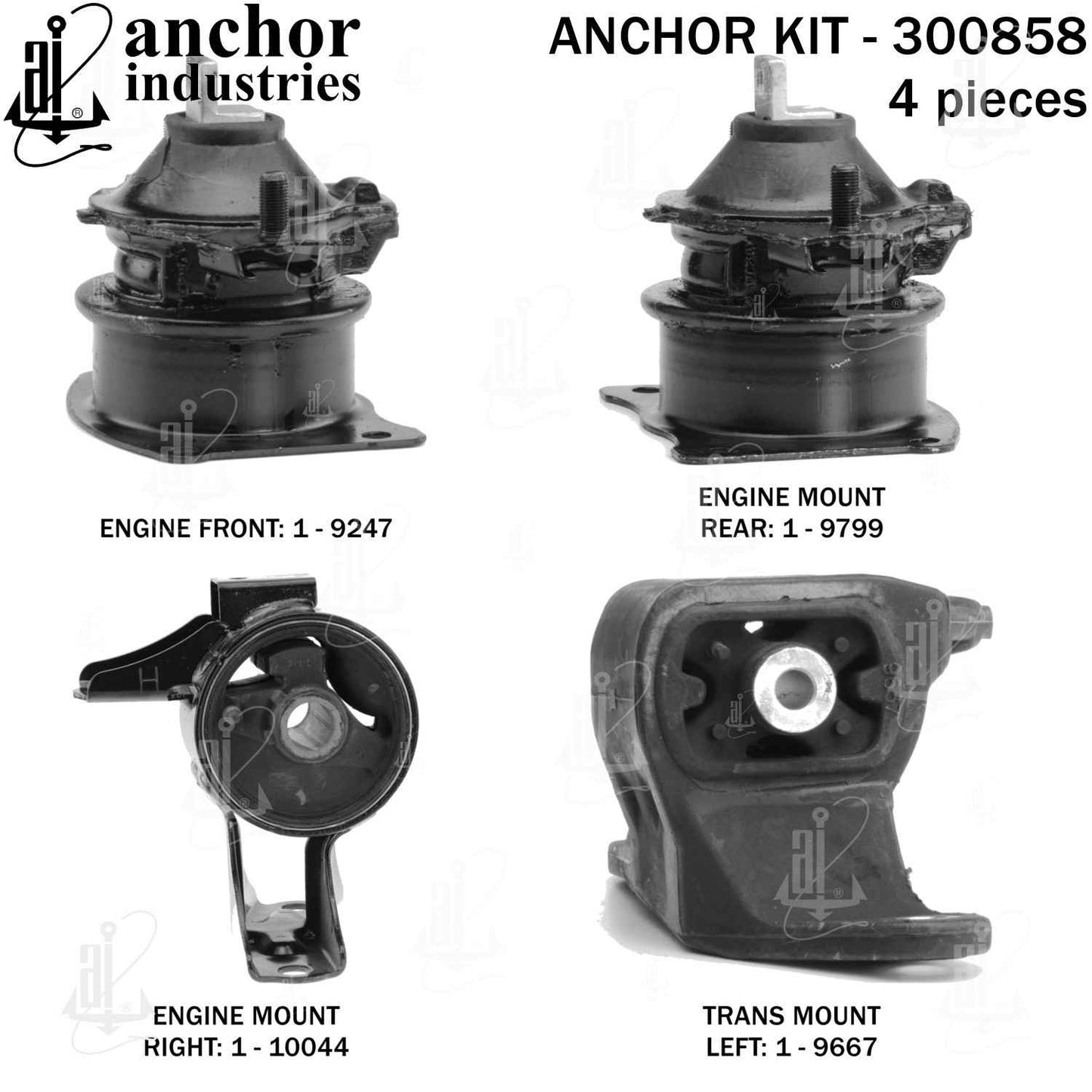 Anchor Engine Mount Kit 300858