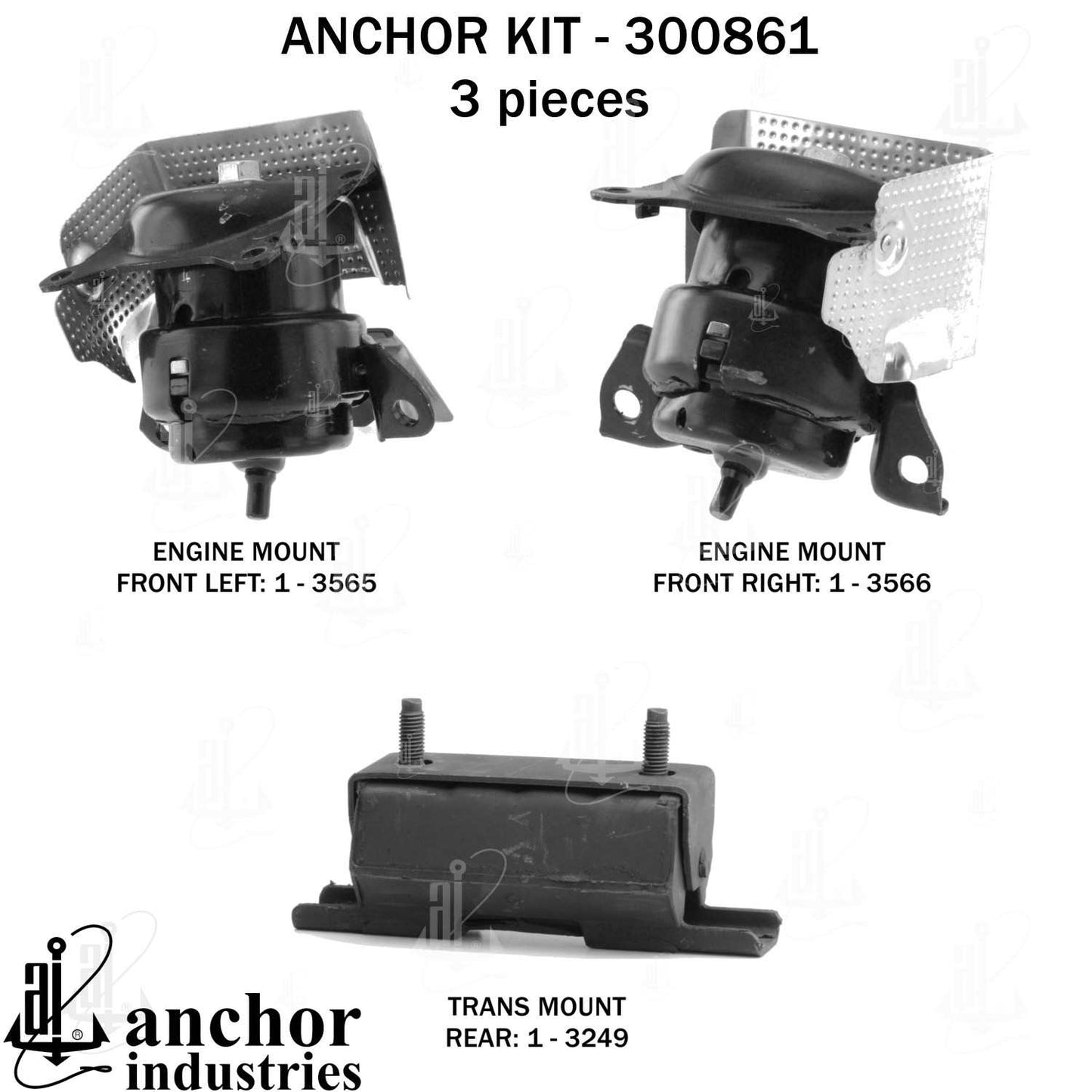Anchor Engine Mount Kit 300861