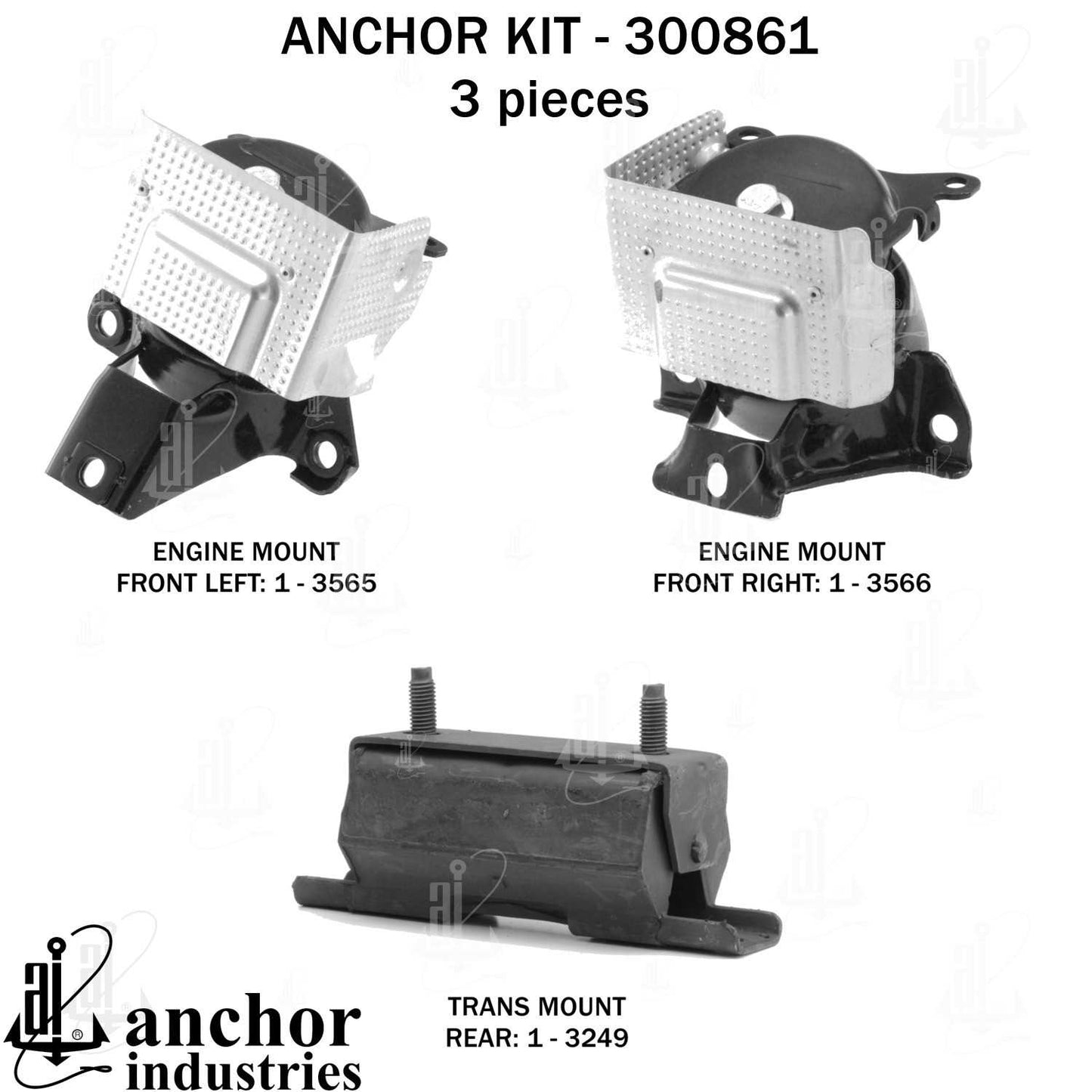 Anchor Engine Mount Kit 300861