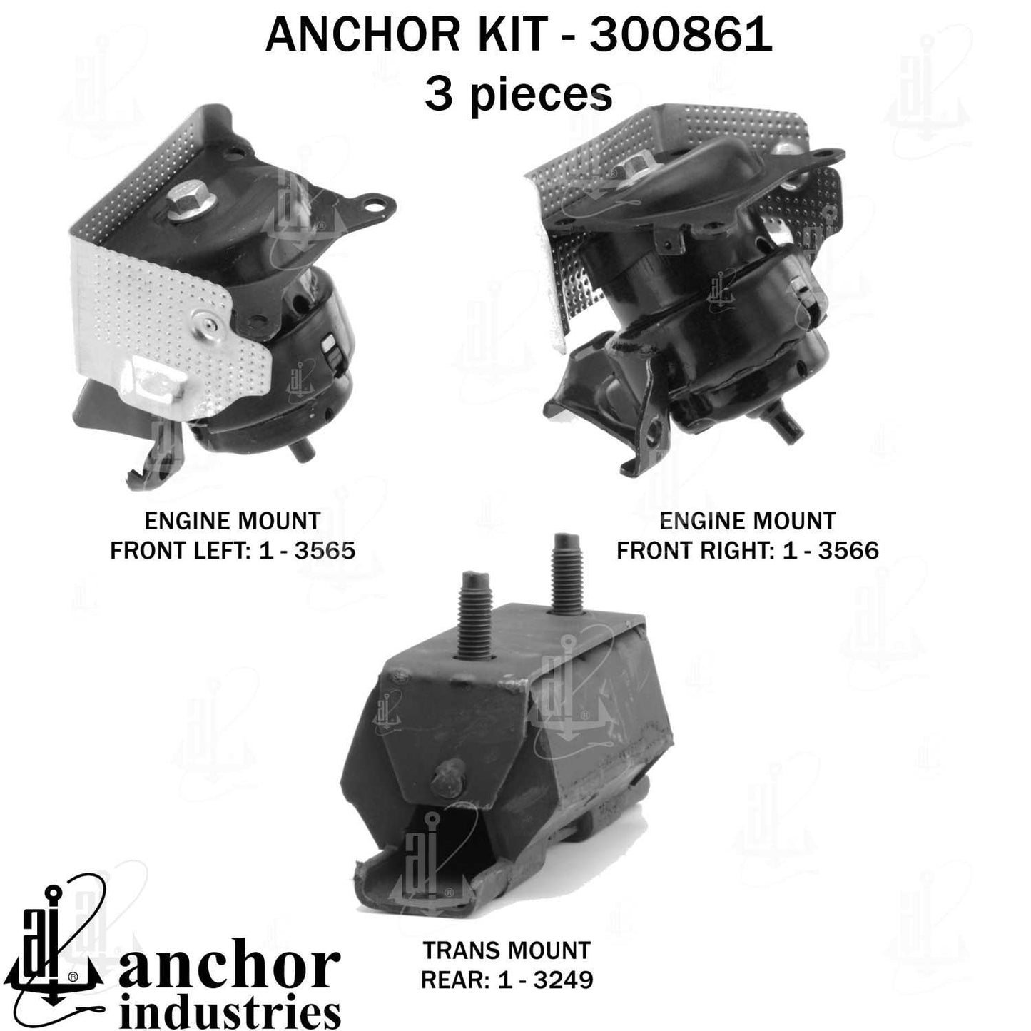 Anchor Engine Mount Kit 300861
