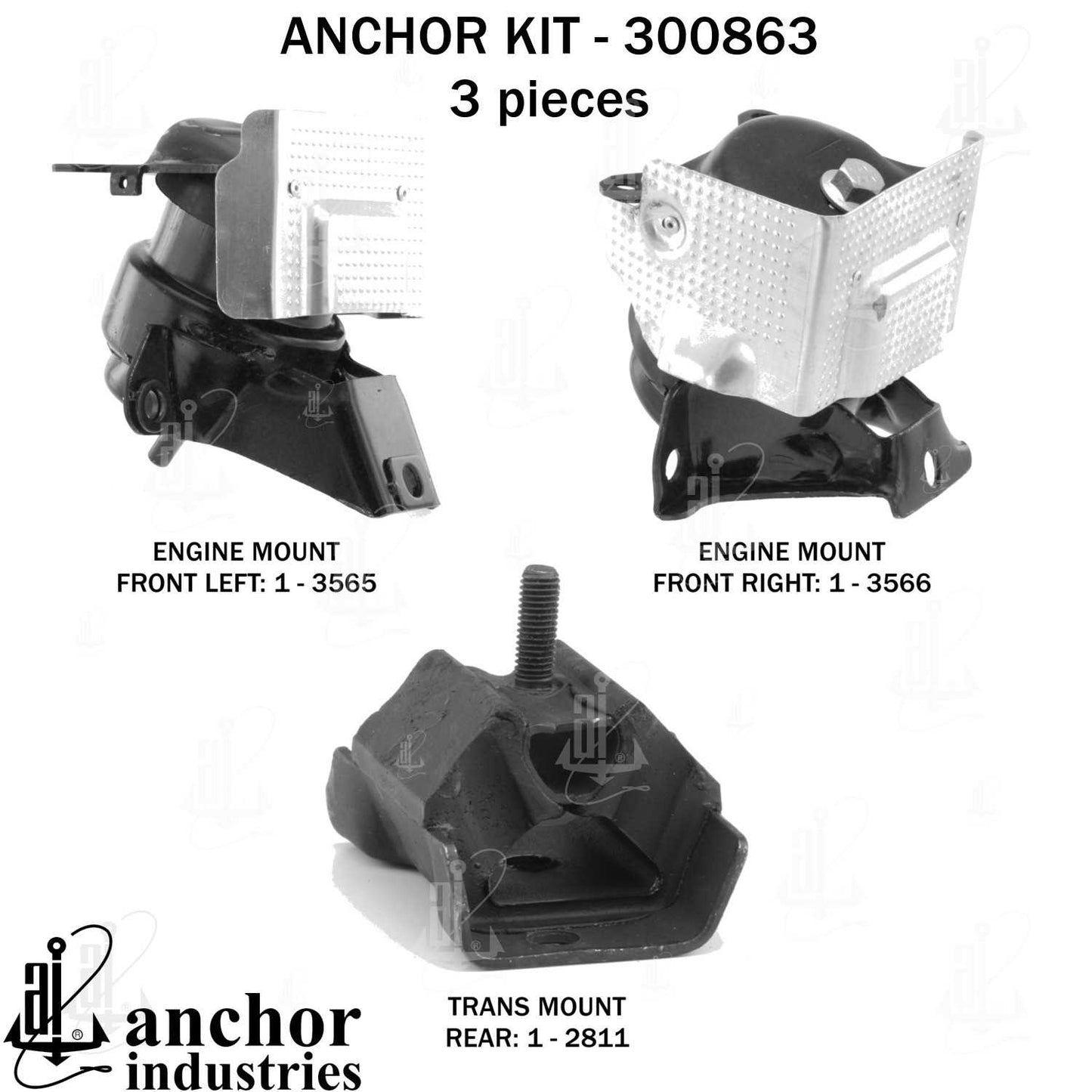 Anchor Engine Mount Kit 300863