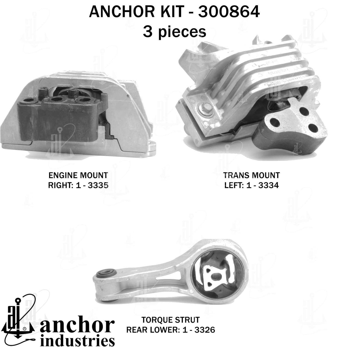 Anchor Engine Mount Kit 300864