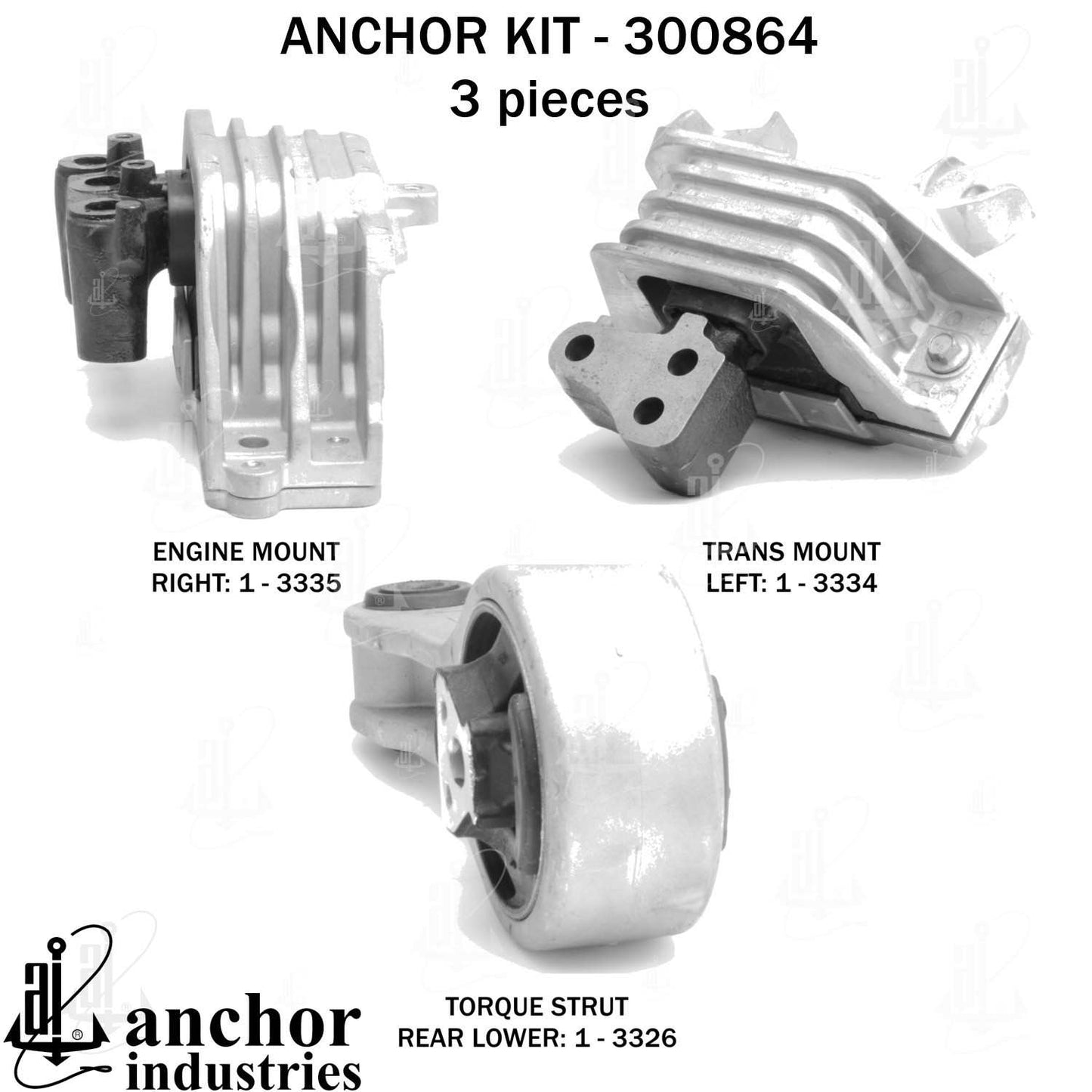 Anchor Engine Mount Kit 300864