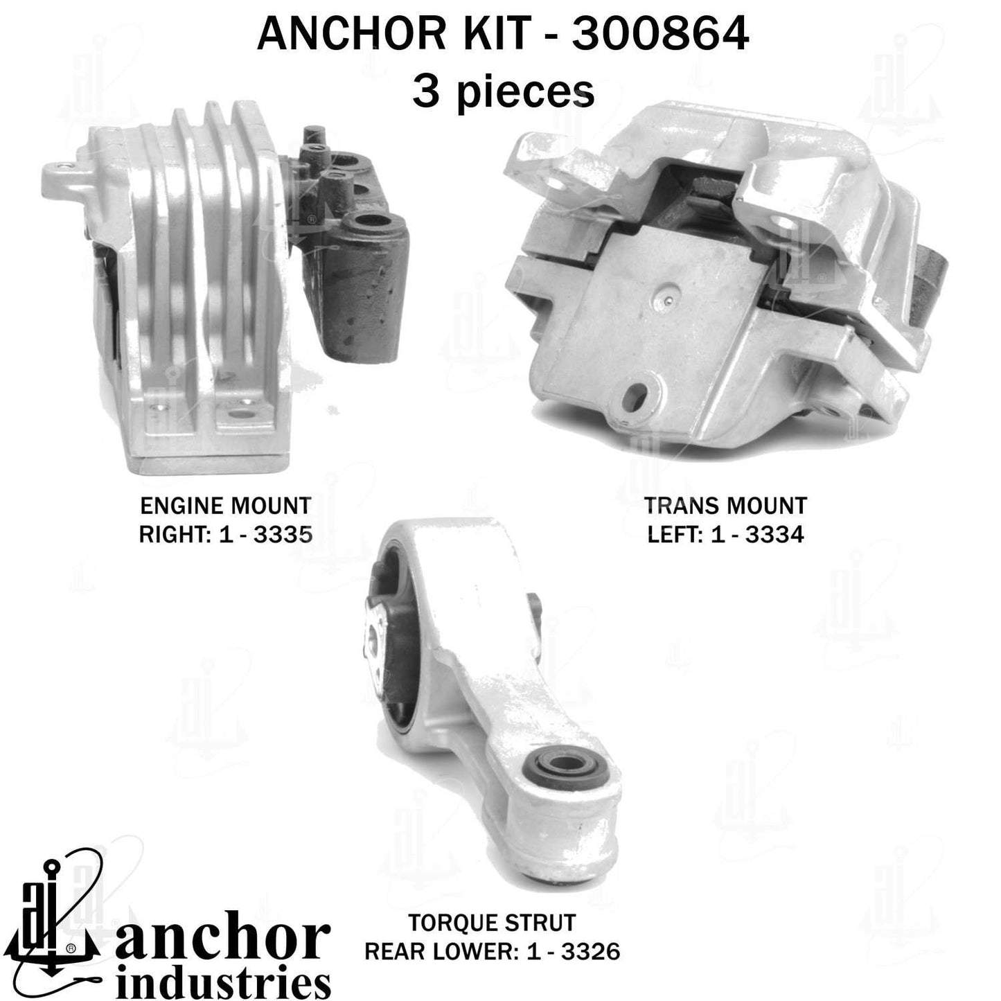 Anchor Engine Mount Kit 300864