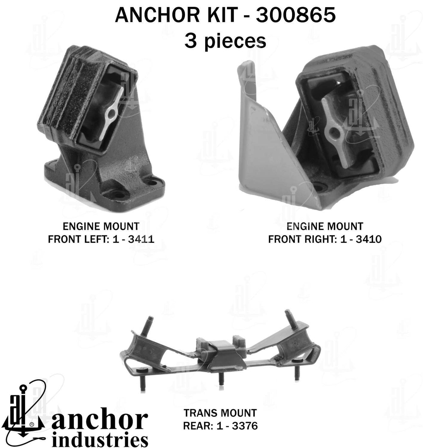 Anchor Engine Mount Kit 300865