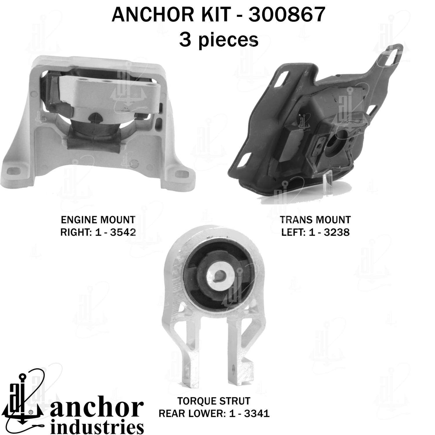 Anchor Engine Mount Kit 300867