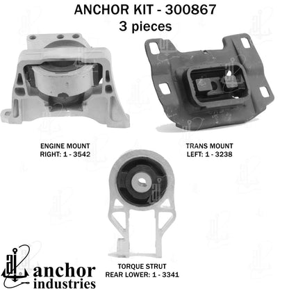 Anchor Engine Mount Kit 300867