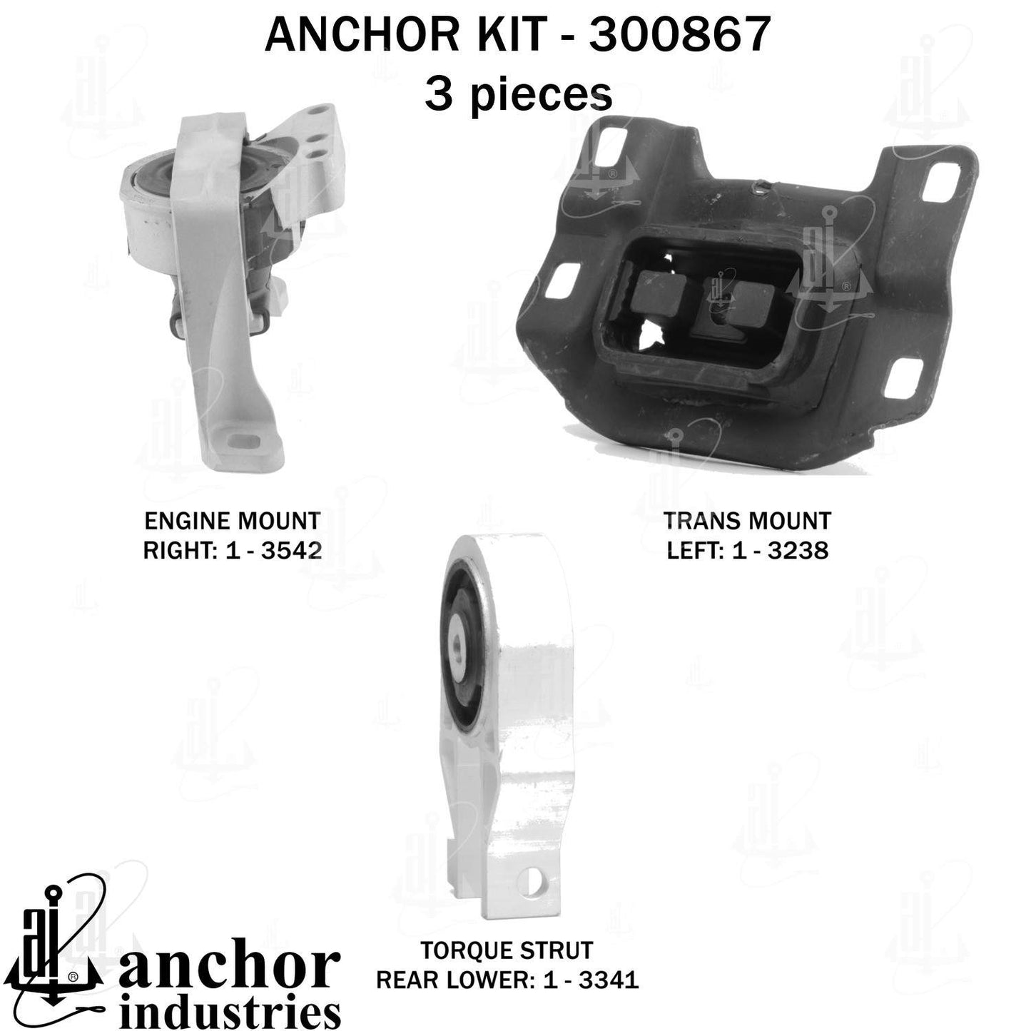 Anchor Engine Mount Kit 300867